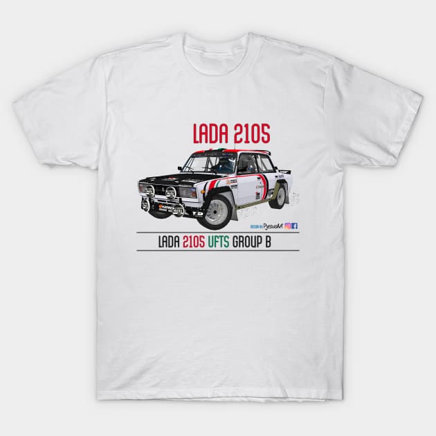 Lada 2105 VFTS Group B Front 10 Lada T Shirt TeePublic